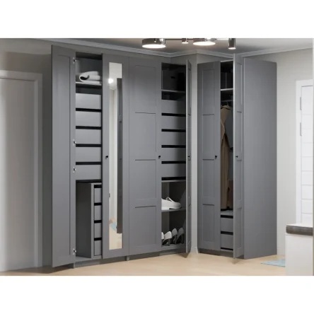 корпус шкафа шириной 500 мм серого цвета